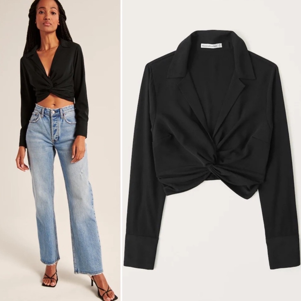 Abercrombie & Fitch Navy Blazer